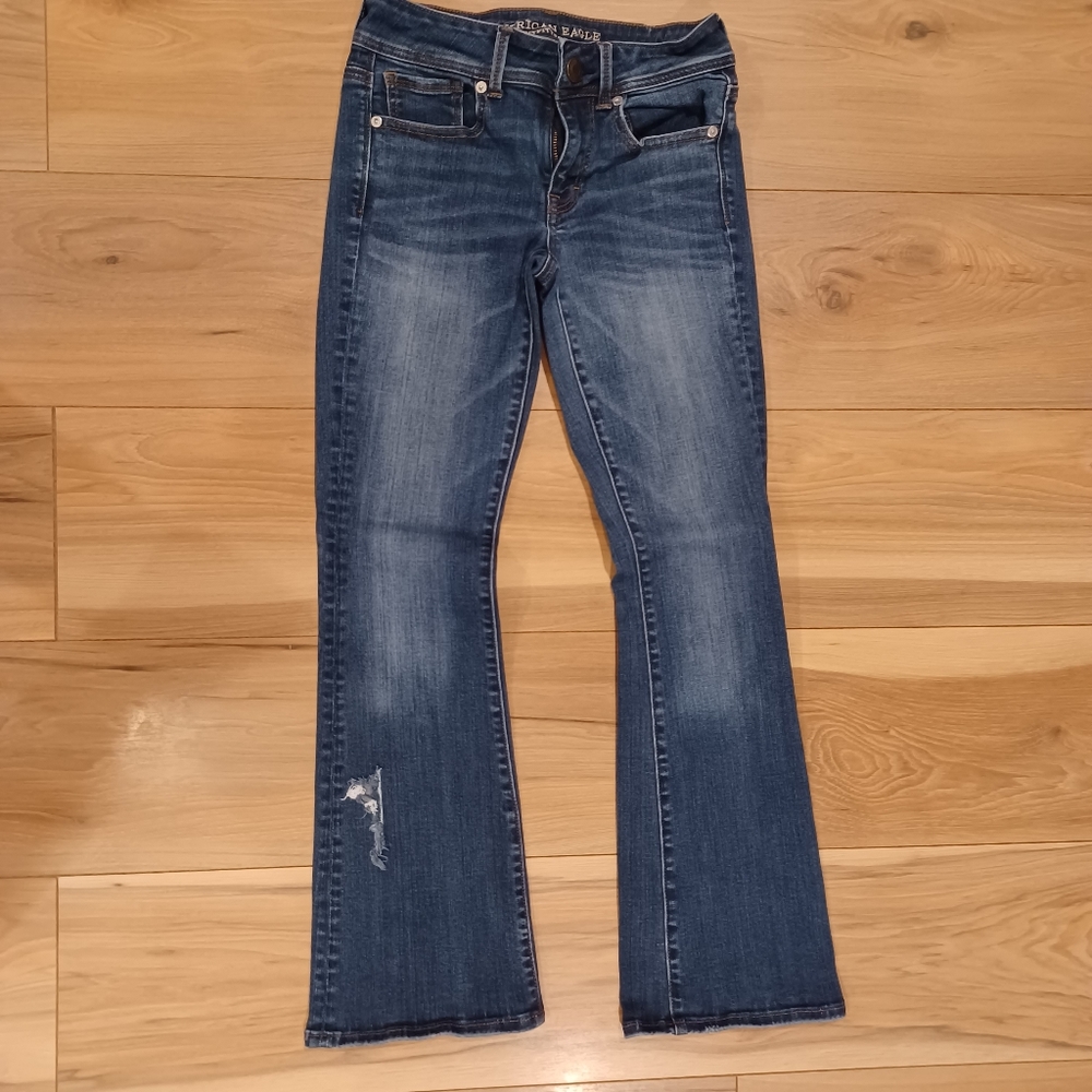 🦅 AMERICAN EAGLE KICK BOOT JEANS